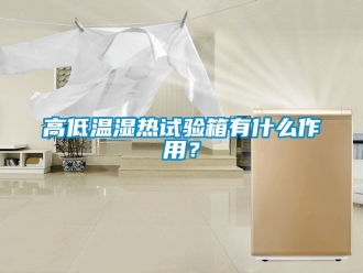 常見問題高低溫濕熱試驗箱有什么作用？