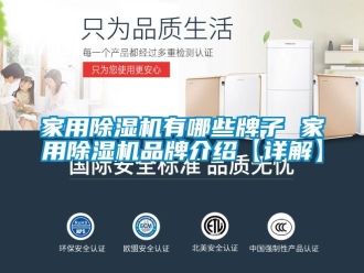 企業新聞家用除濕機有哪些牌子 家用除濕機品牌介紹【詳解】