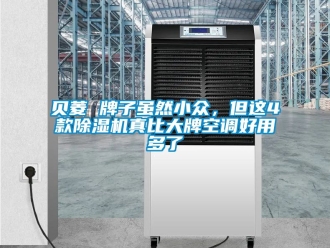 企業新聞貝菱 牌子雖然小眾，但這4款除濕機真比大牌空調好用多了