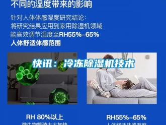 行業新聞快訊：冷凍除濕機技術