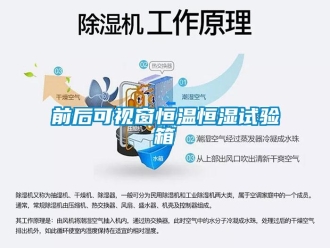 知識百科前后可視窗恒溫恒濕試驗箱