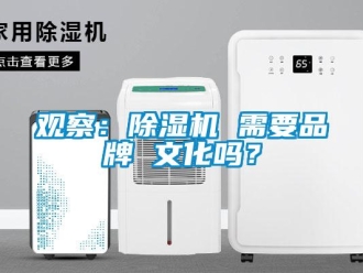 常見問題觀察：除濕機 需要品牌 文化嗎？