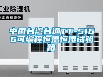 知識百科中國臺灣臺通TT-5166可編程恒溫恒濕試驗箱