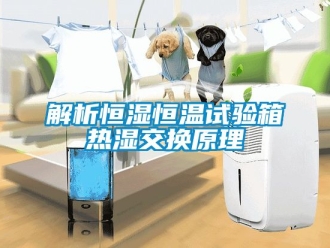 知識百科解析恒濕恒溫試驗箱熱濕交換原理