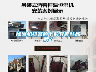 企業新聞除濕機排名前十的有哪些品牌？