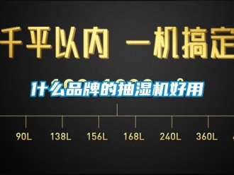 企業新聞什么品牌的抽濕機好用