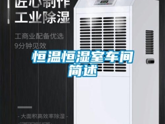 知識百科恒溫恒濕室車間簡述