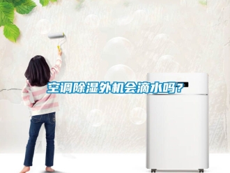 行業新聞空調除濕外機會滴水嗎？