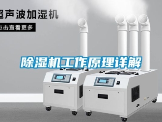 行業新聞除濕機工作原理詳解