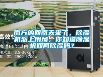 常見問題南方的回南天來了，除濕機派上用場，你知道除濕機如何除濕嗎？