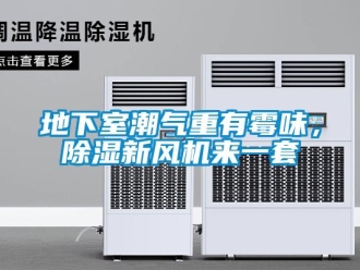 企業新聞地下室潮氣重有霉味，除濕新風機來一套