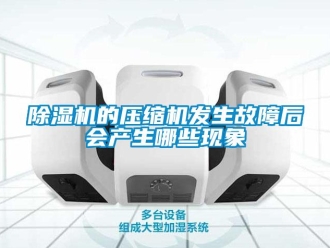常見問題除濕機的壓縮機發生故障后會產生哪些現象