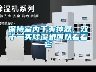 企業新聞保持室內干爽神器，雙十一買除濕機可以看看它