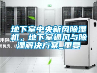 常見問題地下室中央新風除濕機，地下室通風與除濕解決方案_重復