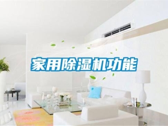 常見問題家用除濕機功能