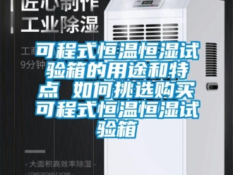知識百科可程式恒溫恒濕試驗箱的用途和特點 如何挑選購買可程式恒溫恒濕試驗箱