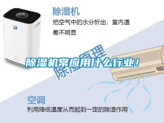 企業新聞除濕機常應用什么行業！