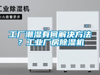 常見問題工廠潮濕有何解決方法？工業廠房除濕機