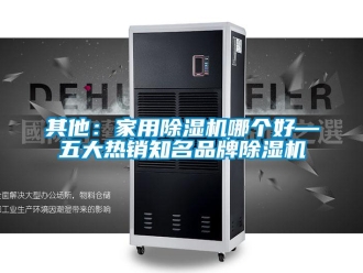 企業新聞其他：家用除濕機哪個好—五大熱銷知名品牌除濕機