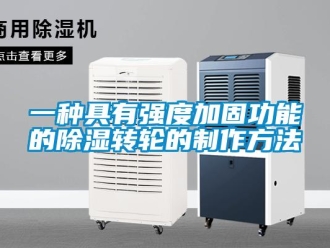 常見問題一種具有強度加固功能的除濕轉輪的制作方法