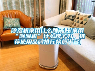 企業新聞除濕機家用什么牌子好(家用“除濕機”什么牌子好，推薦使用品牌排行榜前十名)