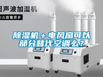 企業新聞除濕機＋電風扇可以部分替代空調么？