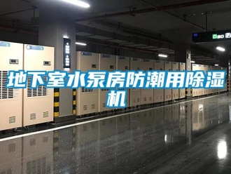 企業新聞地下室水泵房防潮用除濕機